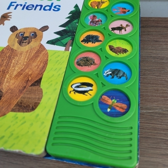 Lot Of 4 Kids Baby Silly Songs Forest Friends Books Music Works Pull Tab Collors - Picture 10 of 11